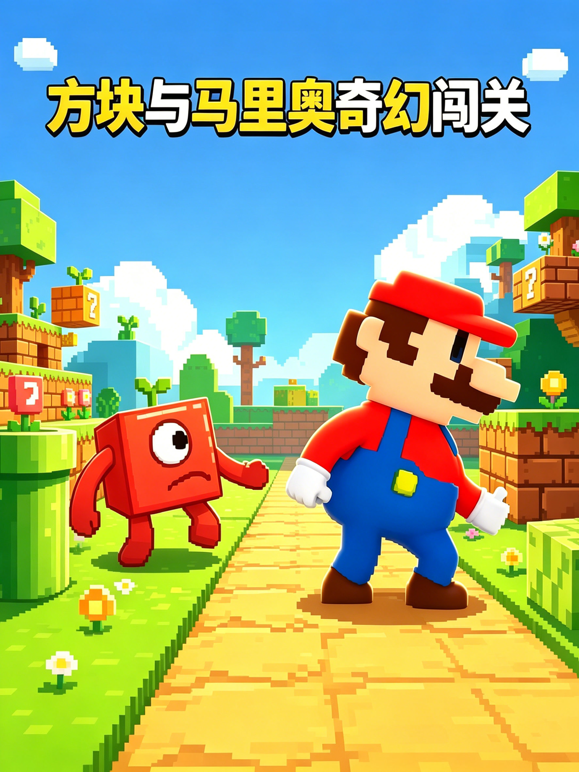 方块与马里奥奇幻闯关