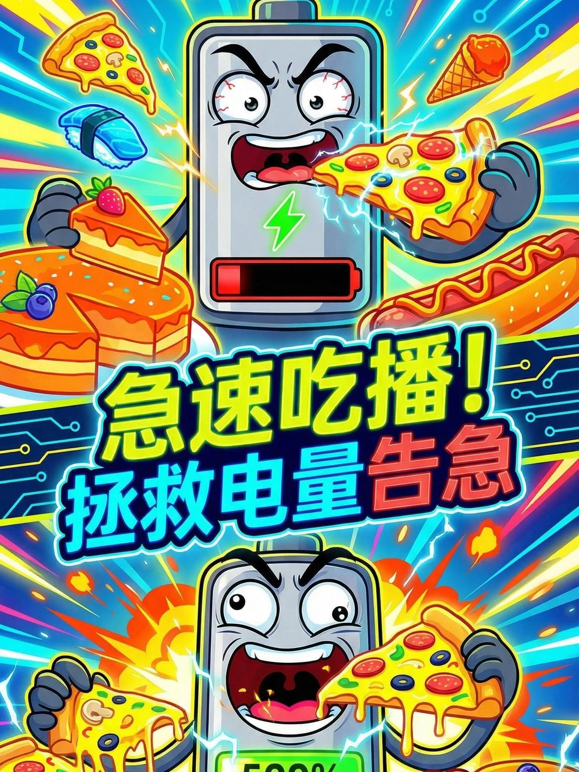 急速吃播!拯救电量告急
